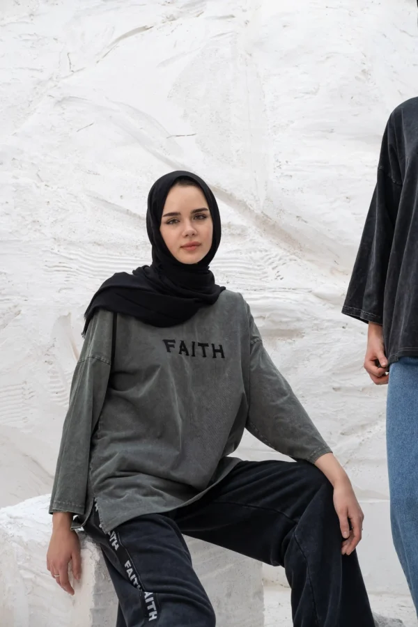 Grayish Olive T-Shirt - Image 6