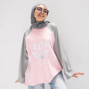 Faith Cotton T-Shirt Pink