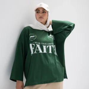 Faith baseball Green T-Shirt