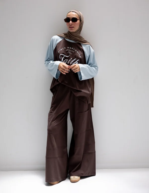 Trendy pants In Brown - Image 3
