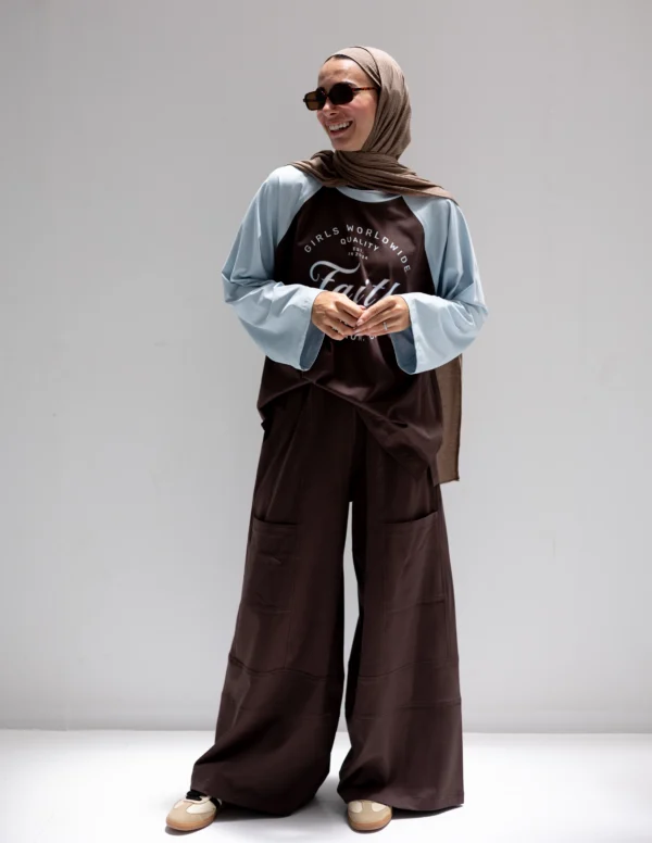 Trendy pants In Brown - Image 2