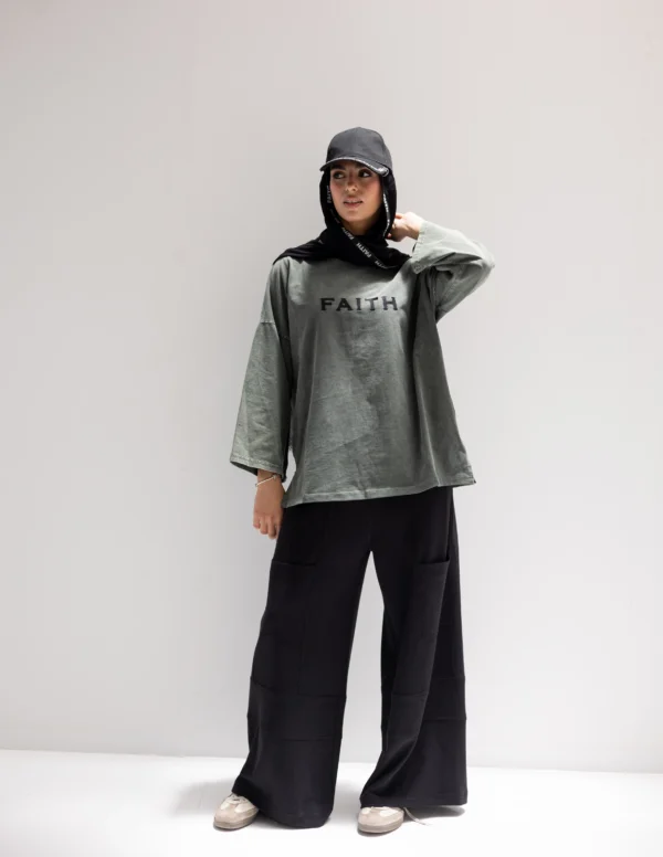 Grayish Olive T-Shirt - Image 5