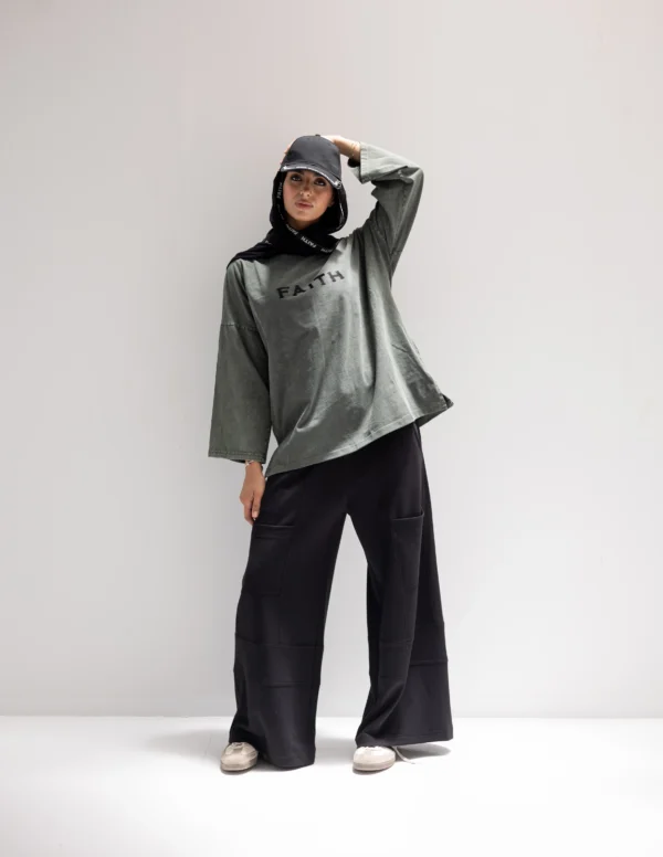 Trendy pants In Black - Image 3