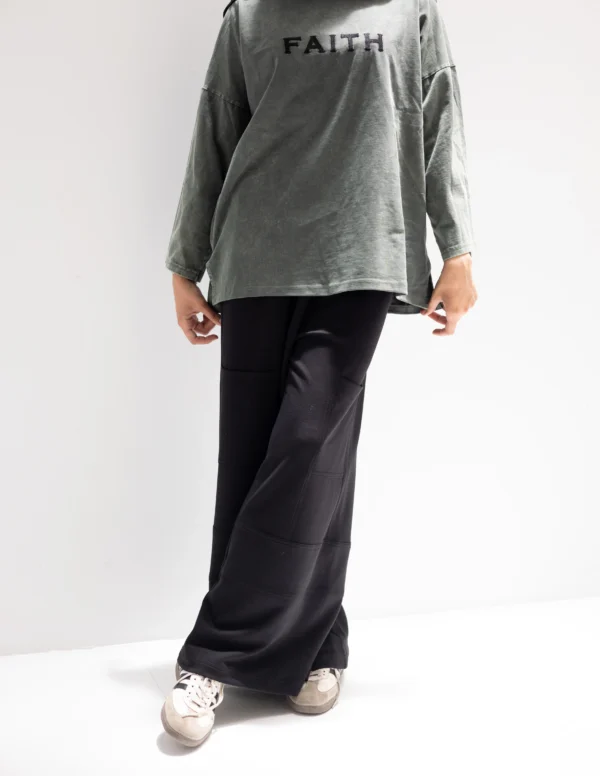 Trendy pants In Black - Image 2