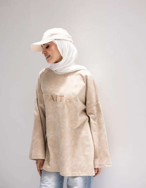Faith T-Shirt Beige